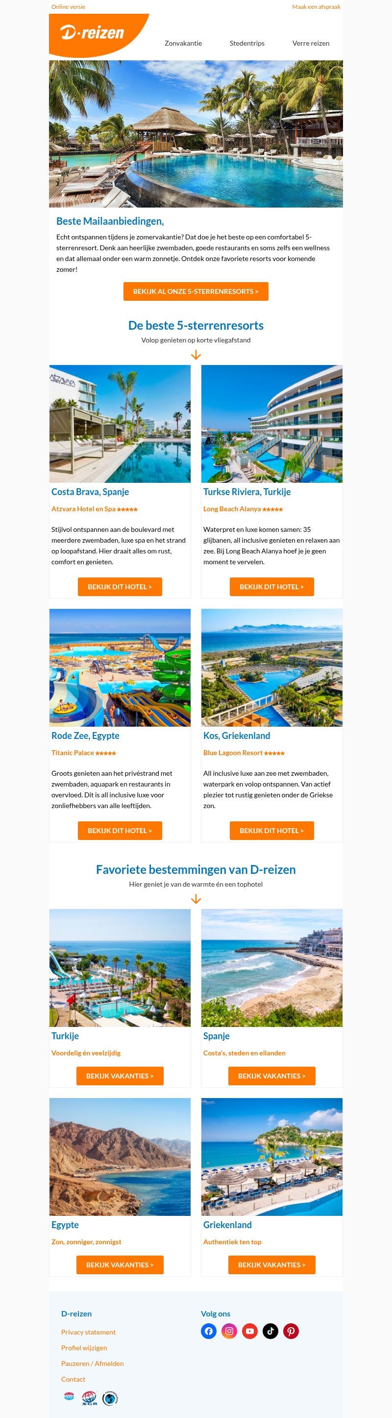 Zon, luxe en comfort: jouw 5-sterren zomervakantie π Zon, luxe en comfort: jouw 5-sterren zomervakantie π