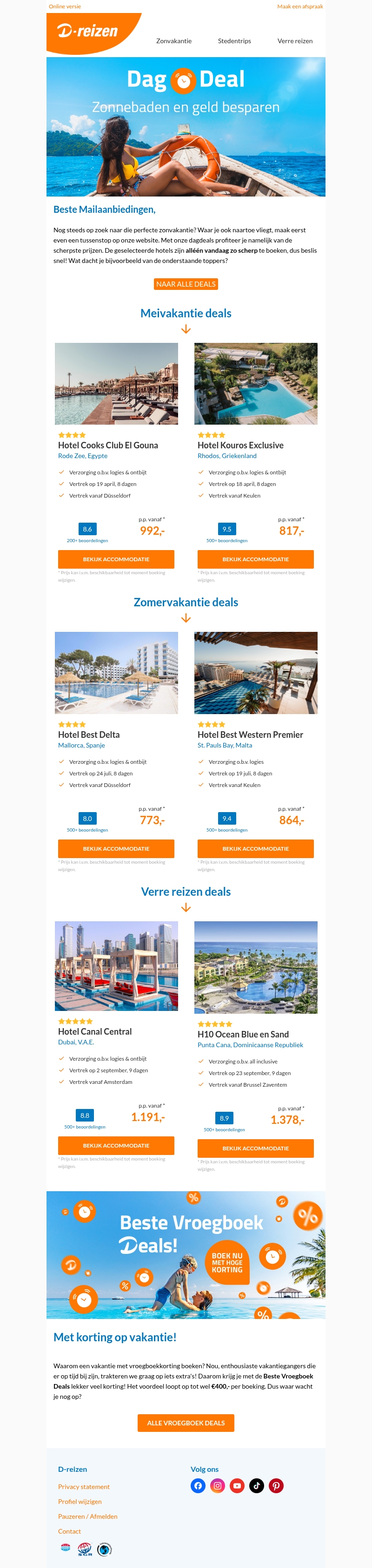 Mailaanbiedingen, heb je deze dagdeals al gezien? π€ Mailaanbiedingen, heb je deze dagdeals al gezien? π€