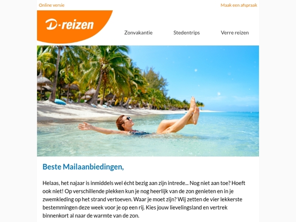 Brr, koud he?! Op deze stranden is het wél warm!