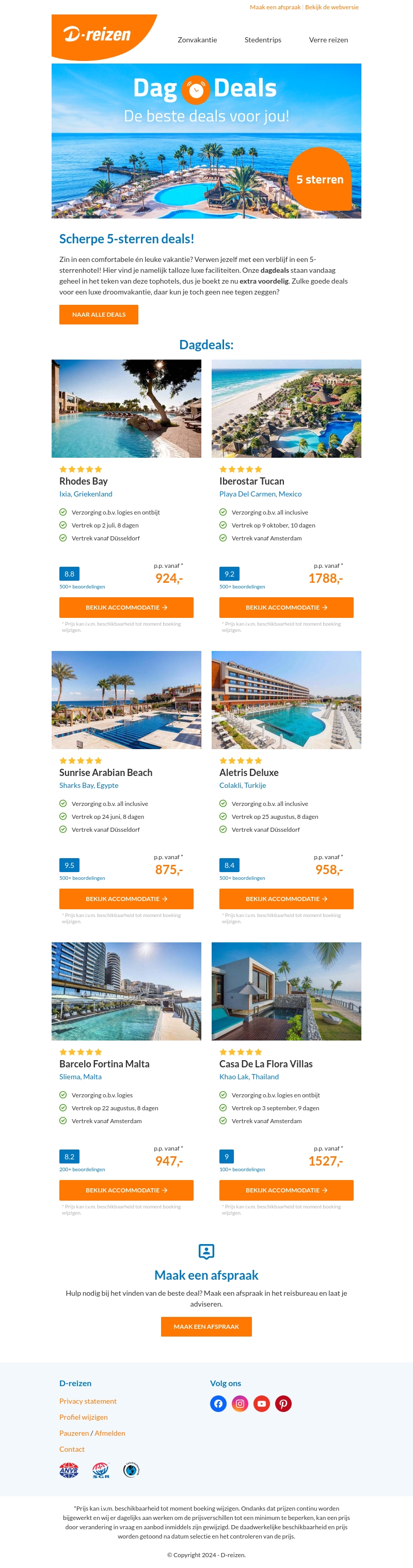 Heb je deze 5-sterren dagdeals al gezien? 🤑 Heb je deze 5-sterren dagdeals al gezien? 🤑