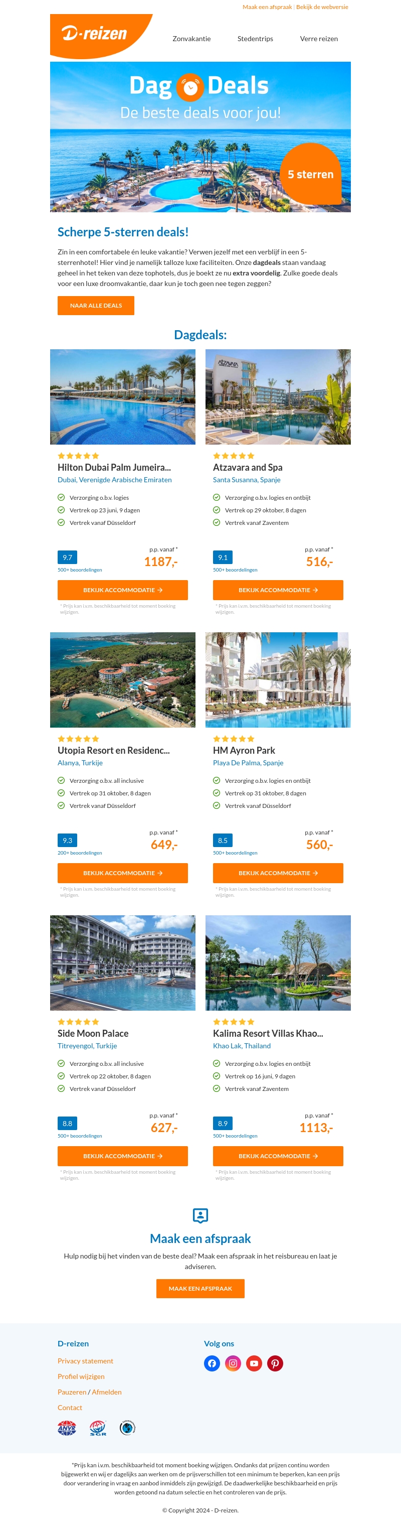 Heb je deze 5-sterren dagdeals al gezien? 🤑 Heb je deze 5-sterren dagdeals al gezien? 🤑