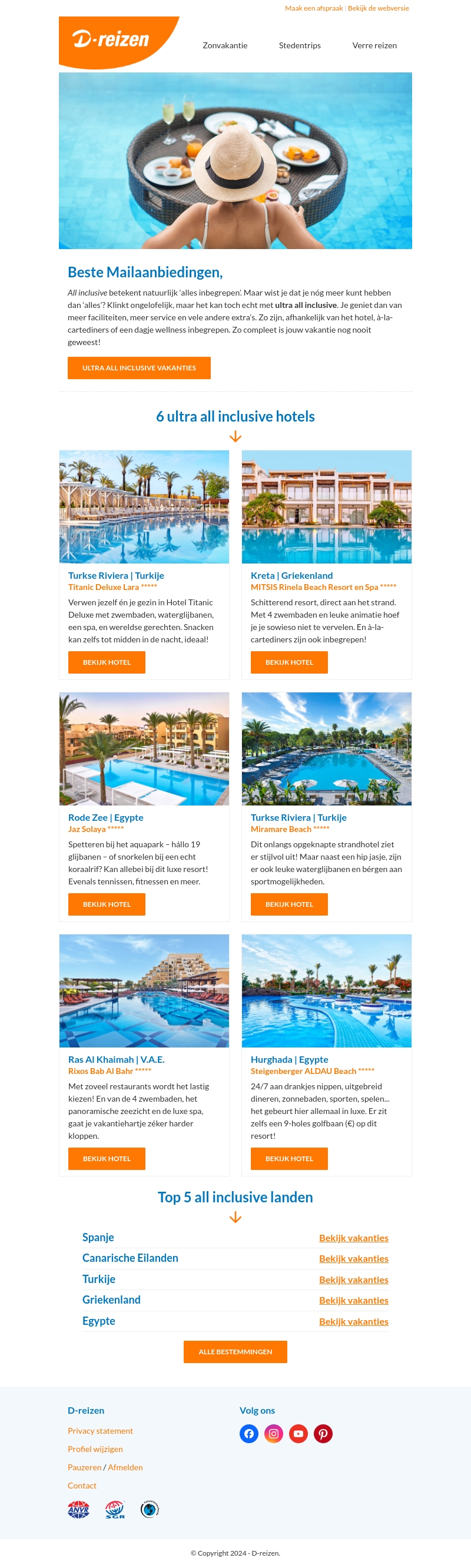 Ken je ultra all inclusive al? Dé meest complete vakantie Ken je ultra all inclusive al? Dé meest complete vakantie