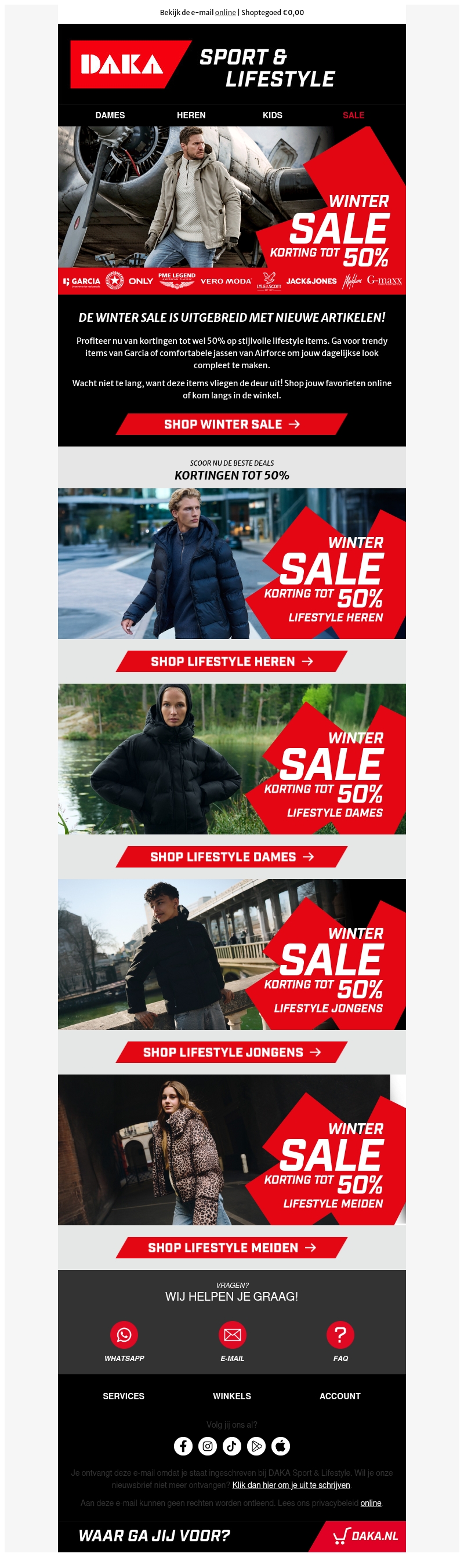 Lifestyle items toegevoegd aan de Winter sale! | Kortingen tot 50% Lifestyle items toegevoegd aan de Winter sale! | Kortingen tot 50%