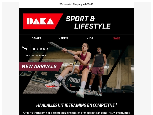 De nieuwe PUMA x HYROX collectie is binnen!
