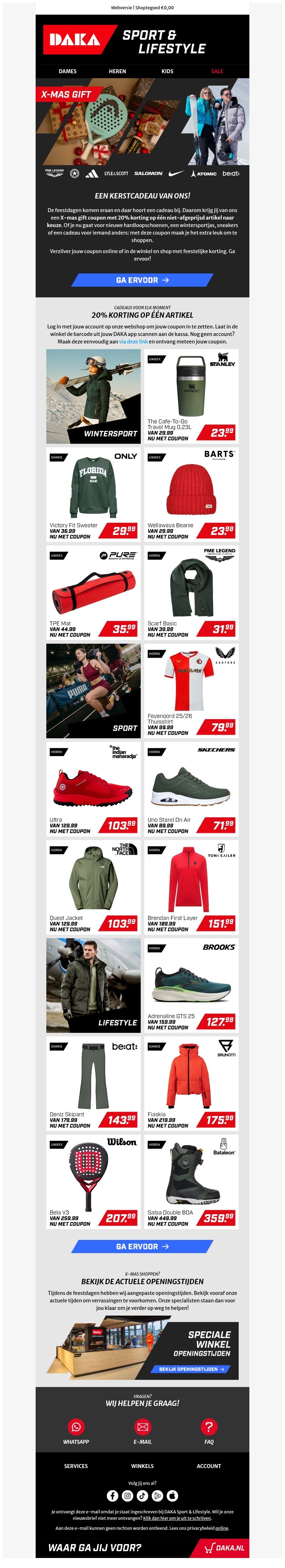 Een cadeau voor jou | 20% X-mas korting π Een cadeau voor jou | 20% X-mas korting π