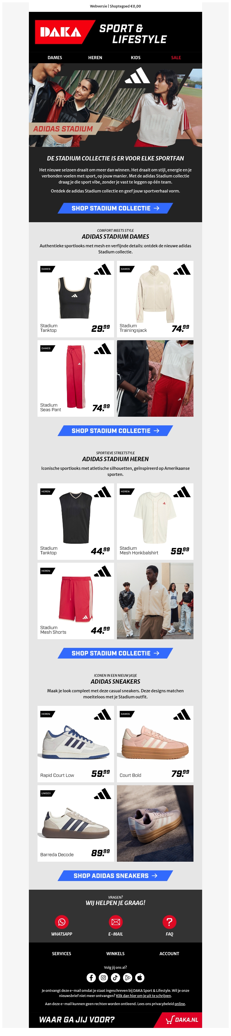 Nieuw: adidas Stadium collectie | Sportstyle zonder grenzen Nieuw: adidas Stadium collectie | Sportstyle zonder grenzen