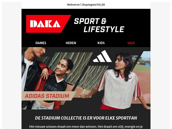 Nieuw: adidas Stadium collectie | Sportstyle zonder grenzen