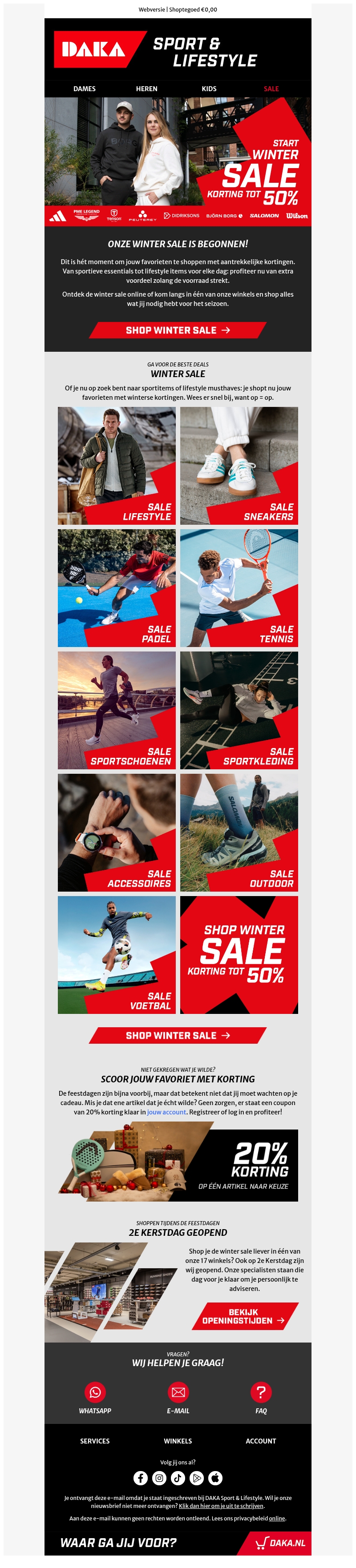 Start winter sale | Kortingen tot 50% ❄️ Start winter sale | Kortingen tot 50% ❄️