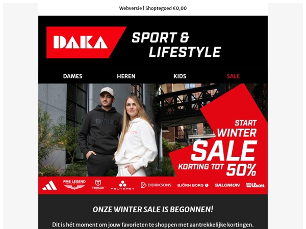 Start winter sale | Kortingen tot 50% ❄️