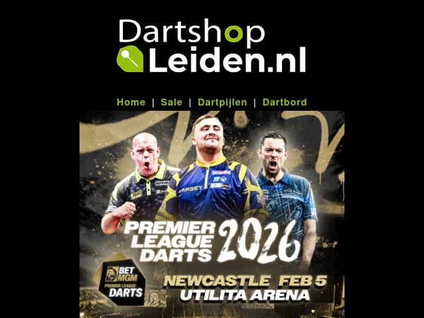 Morgen barst het los – Premier League Darts 2026!