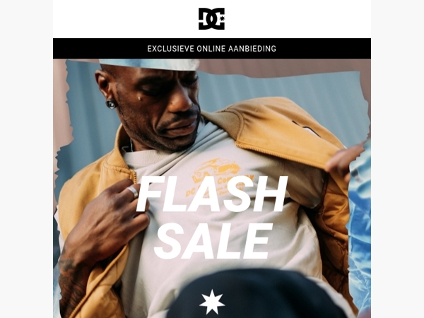 Flash Sale: 15% extra korting op kleding