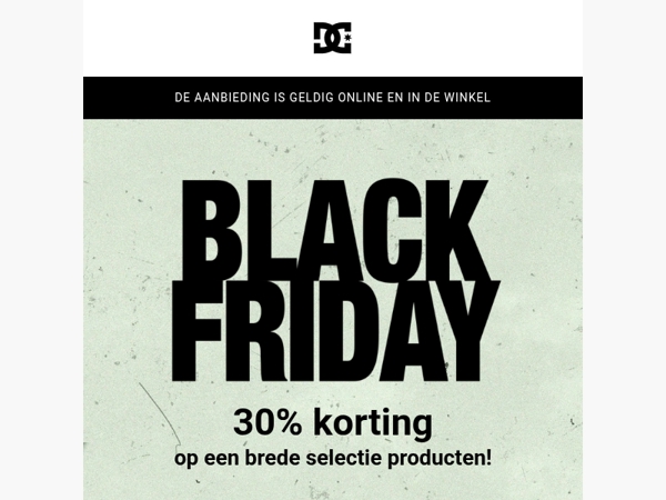 Black Friday: alleen tot vanavond! 🚨