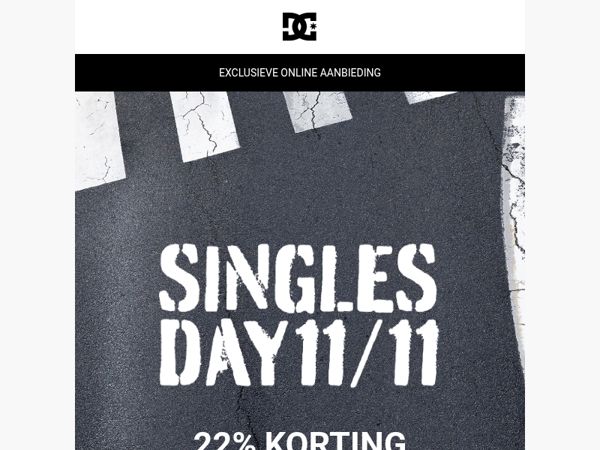 Singles Day: 22% op de hele site, zelfs op speciale aanbiedingen!