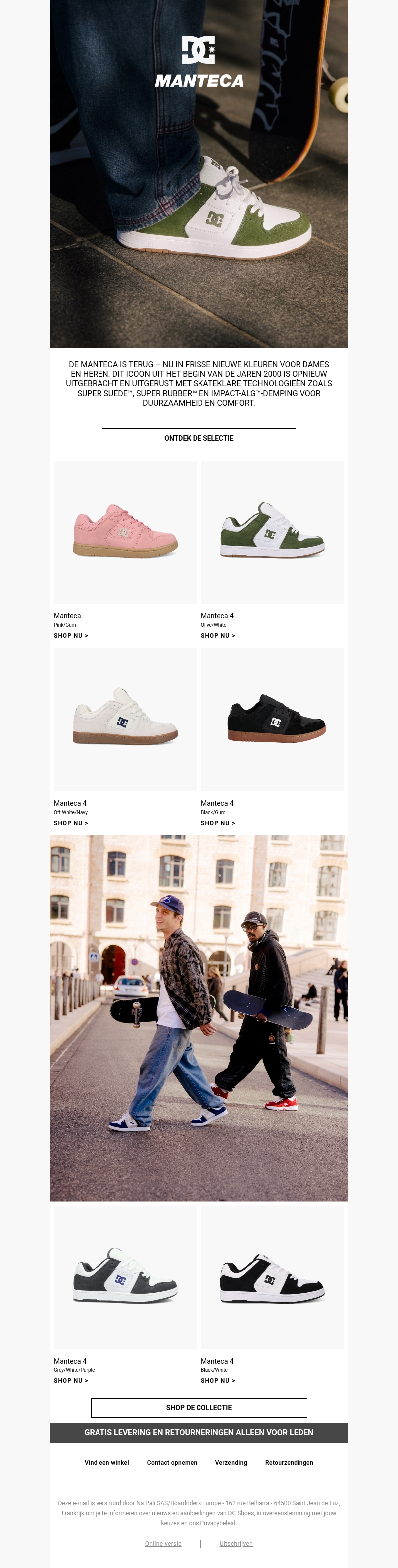 Nieuwe Manteca-kleuren. Nieuwe Manteca-kleuren.