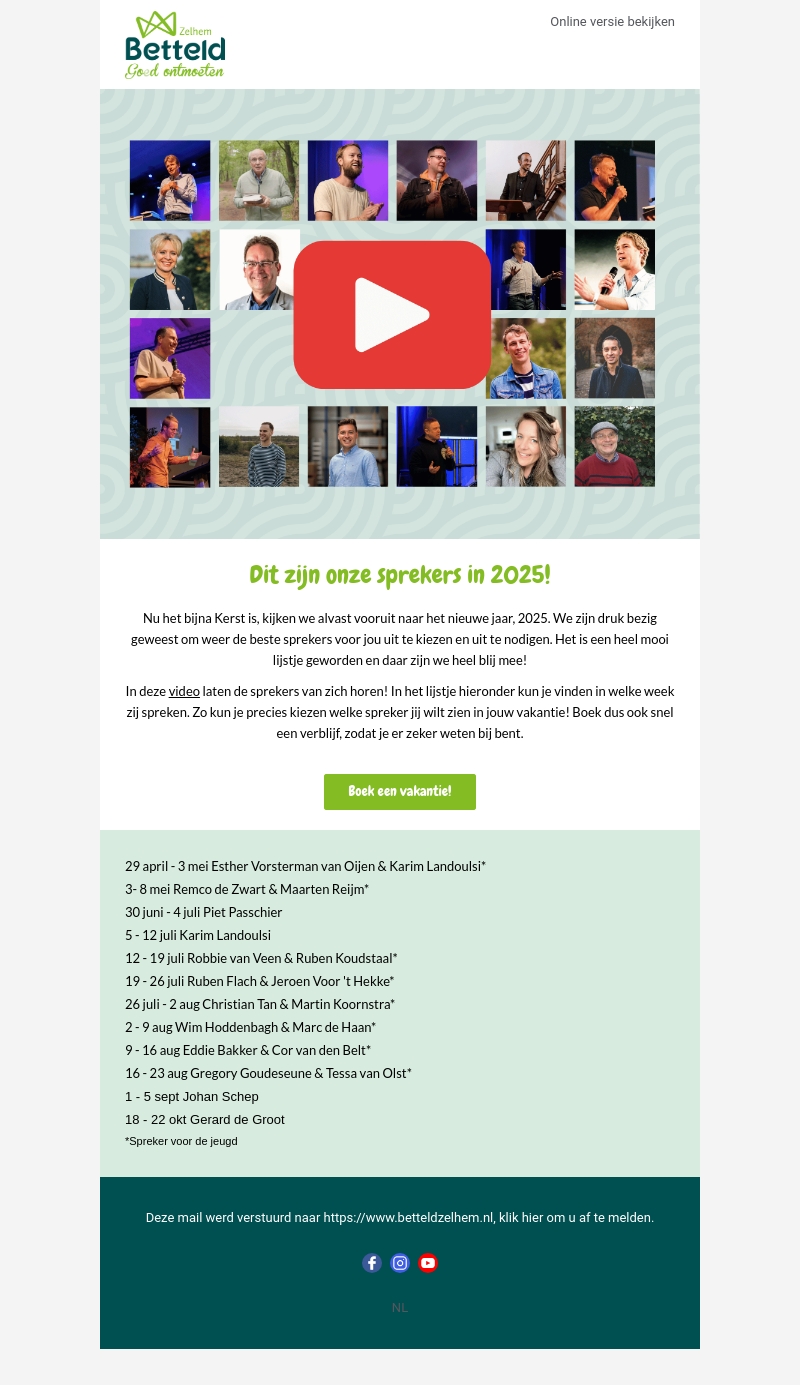 Dit zijn de sprekers in 2025! π€© Dit zijn de sprekers in 2025! π€©