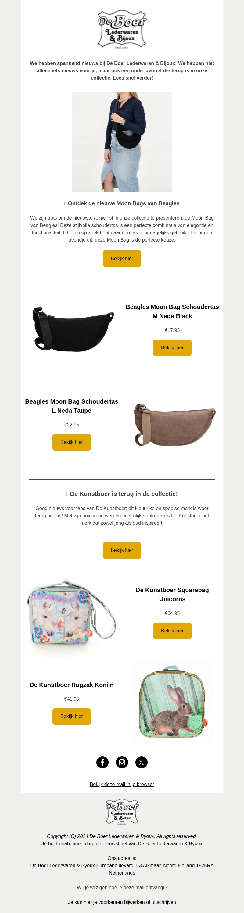 Nieuw! Beagles Moon Bags & De Kunstboer terug in onze collectie 🎒✨ Nieuw! Beagles Moon Bags & De Kunstboer terug in onze collectie 🎒✨