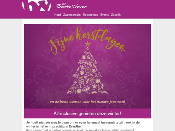 Fijne feestdagen en een gelukkig nieuwjaar! 🎄💫