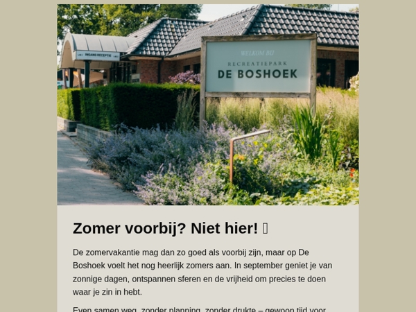 Nazomeren op de Veluwe? 🌤️ September is misschien wel de fijnste maand