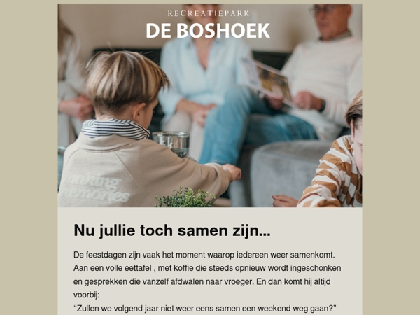 Samen aan tafel ontstaat het beste idee voor volgend jaar ✨