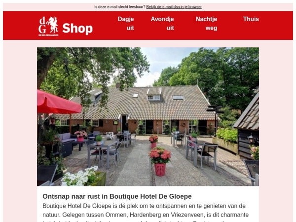 Voordelig een luxe overnachting in Twente