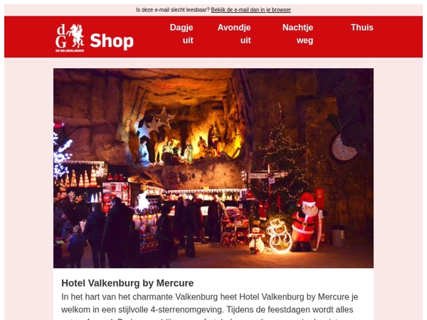 Sfeervol verblijf in Valkenburg tijdens de kerstperiode