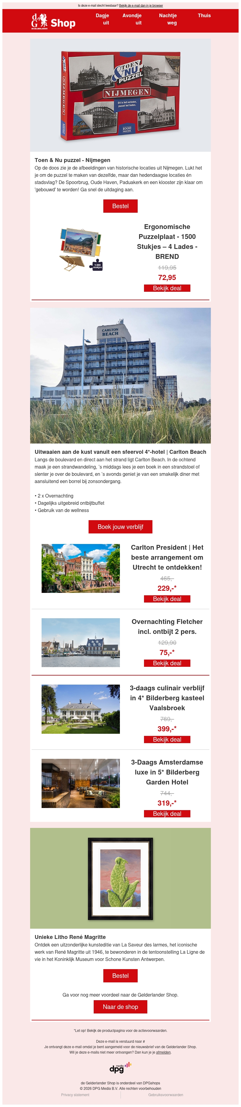 Ga helemaal op in een mooie legpuzzel Ga helemaal op in een mooie legpuzzel