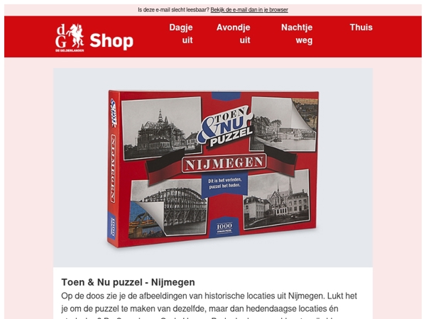 Ga helemaal op in een mooie legpuzzel