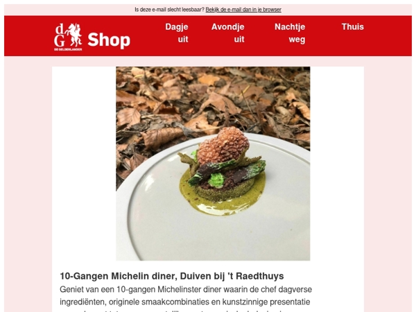 Dineer in stijl op diverse locaties in Nederland