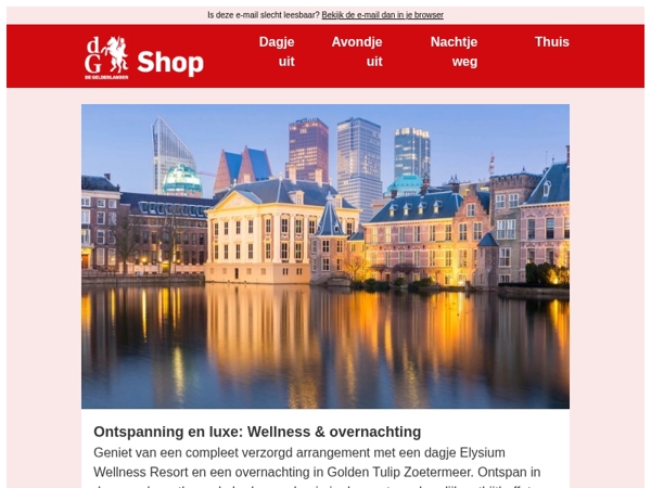 Nu extra voordelig: luxe wellness & overnachting