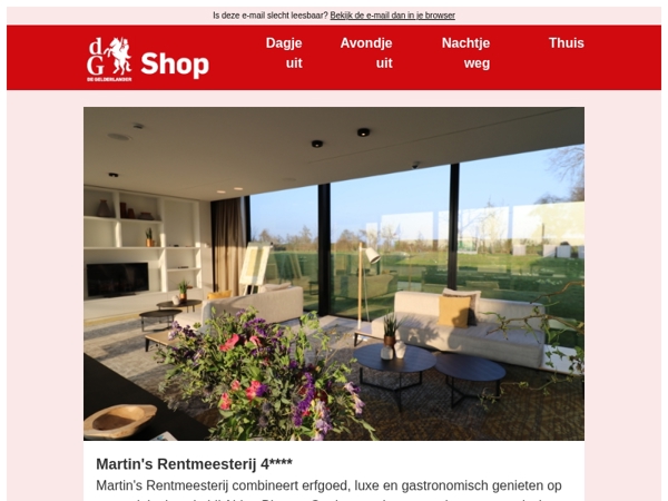 Luxe en gastronomisch genieten op een unieke locatie
