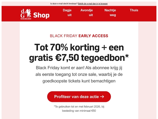 Black Friday komt eraan