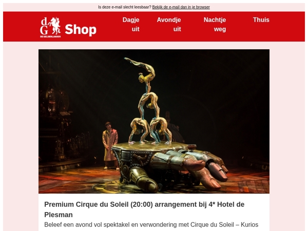 Combineer magie en luxe in één bijzonder uitje