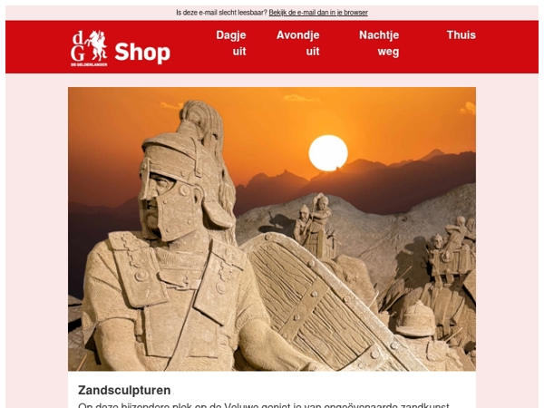 Geniet van ongeëvenaarde zandkunst