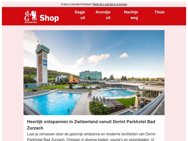 Ga heerlijk ontspannen in Zwitserland