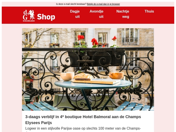 Ontdek Parijs met onze speciale deals