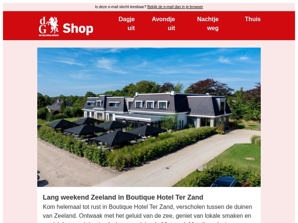 Kom helemaal tot rust in Zeeland
