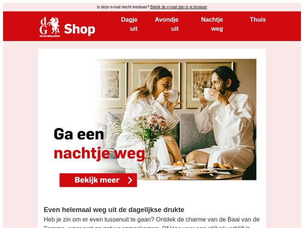 Van kasteeltuinen tot reizen, nu met korting