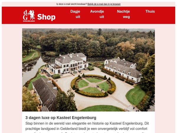 Overnacht extra voordelig in een uniek kasteel