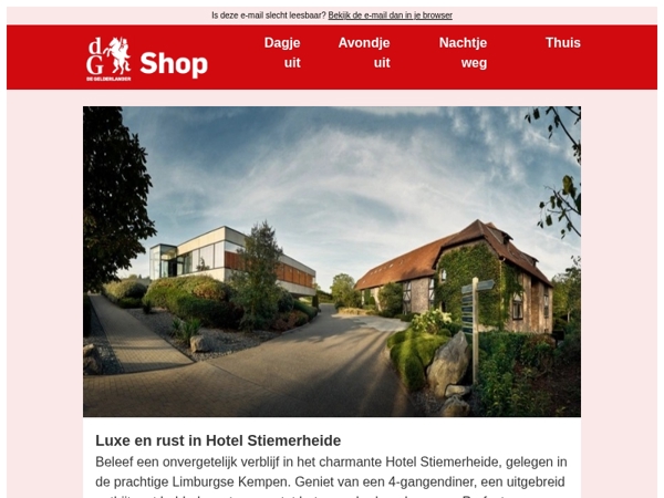 Luxe en rust in Hotel Stiemerheide
