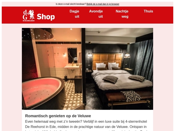 Voordelig luxe en ontspanning op de Veluwe
