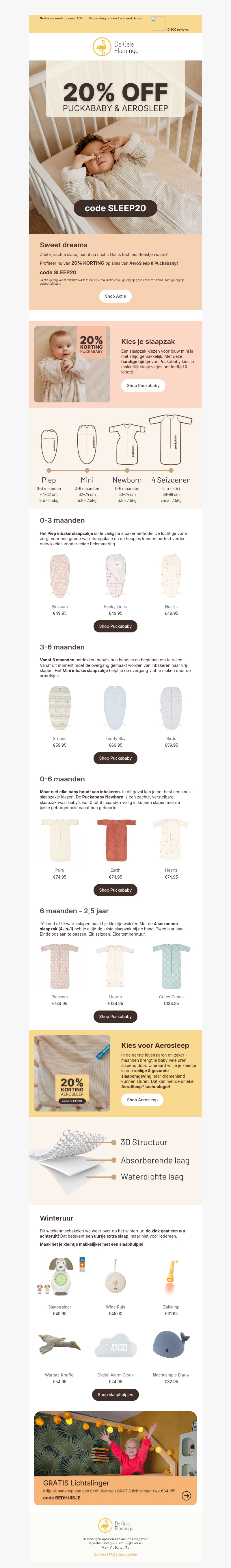 20% OFF Puckababy & Aerosleep! 💤 20% OFF Puckababy & Aerosleep! 💤