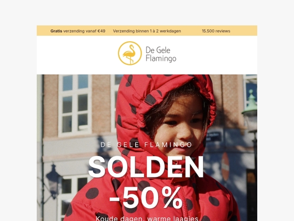 SOLDEN start nu! ✨ 50% korting op de wintercollectie ❄️