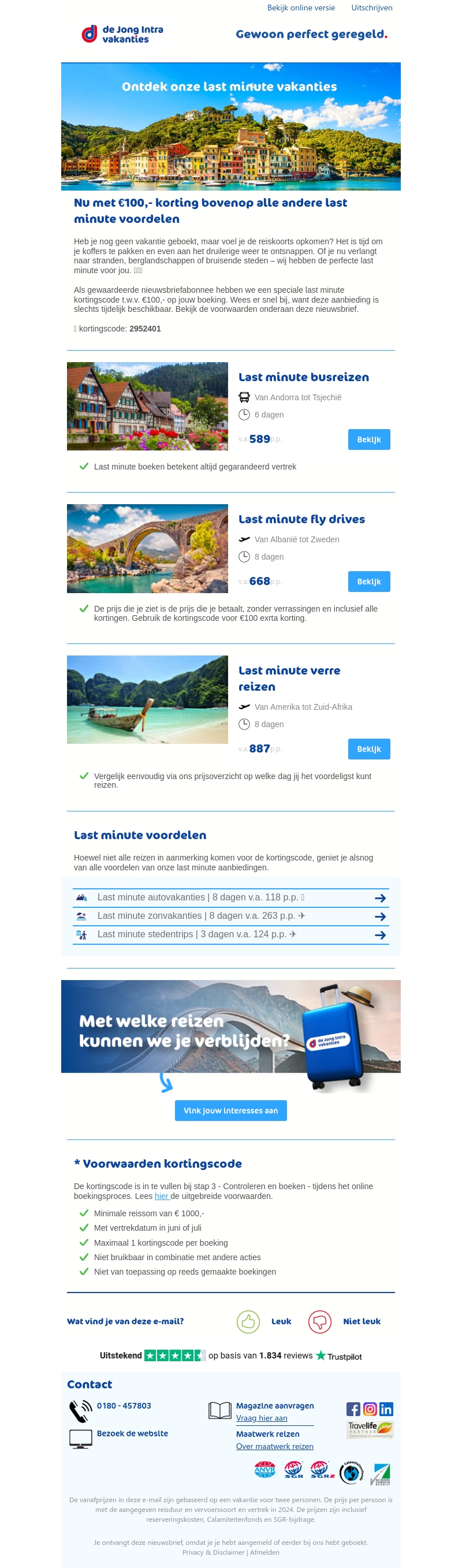 Beste nieuwsbrieflezer Beste nieuwsbrieflezer