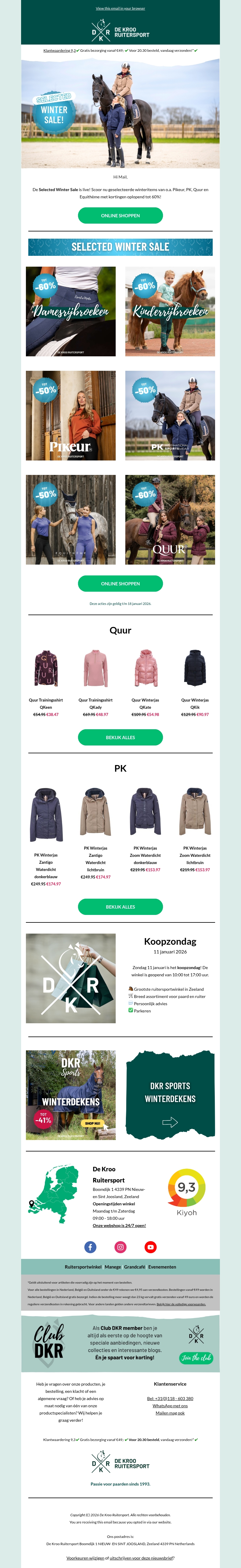 Selected Winter Sale! ❄️ Selected Winter Sale! ❄️