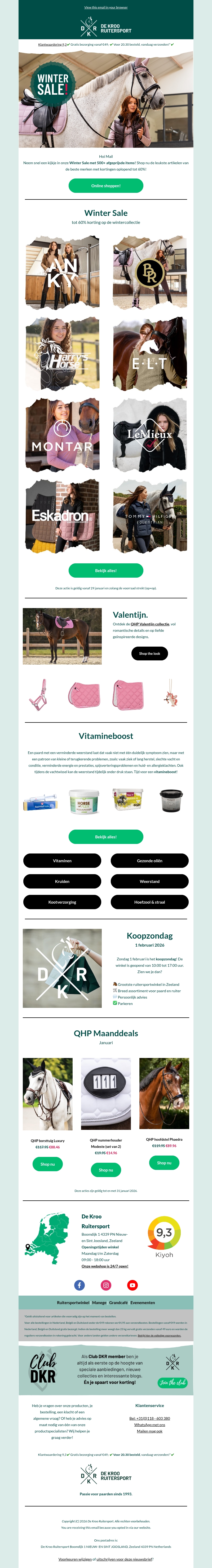 500+ items in de Winter Sale! ❄️ 500+ items in de Winter Sale! ❄️