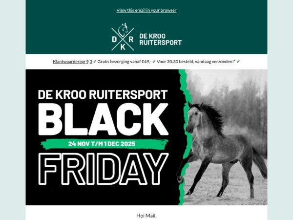 Vandaag is je laatste kans! 🖤