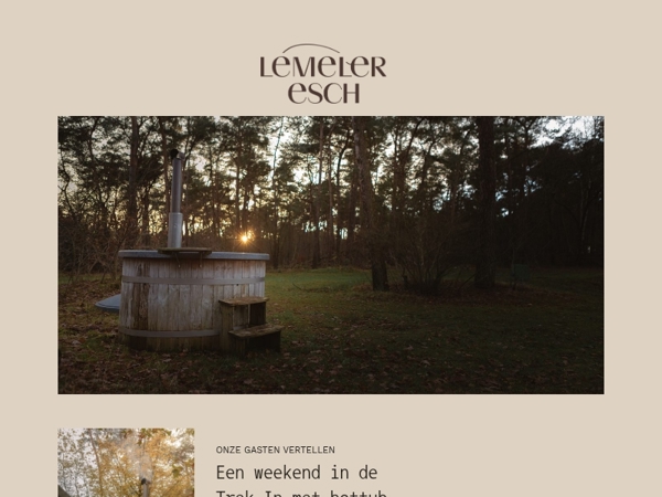 🌿 Laatste kans: Natuurhuisje met privé hottub