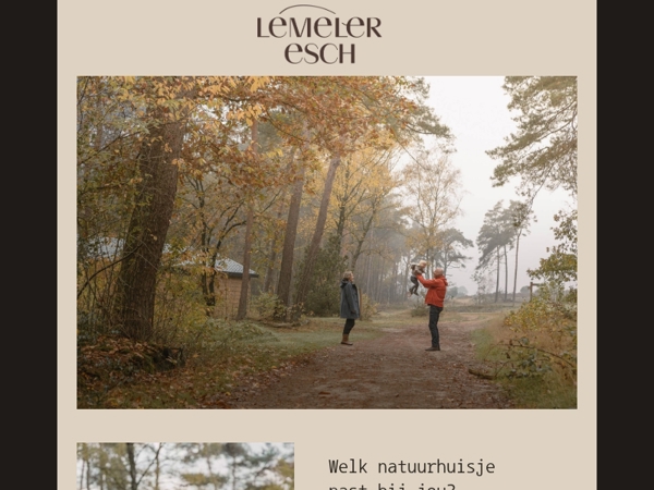 🌿 Welk natuurhuisje past bij jou?