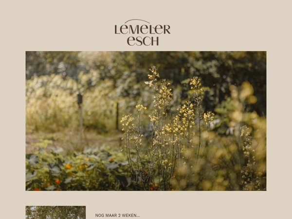 Nieuw in 2026 bij Lemeler Esch 🌼🏕️