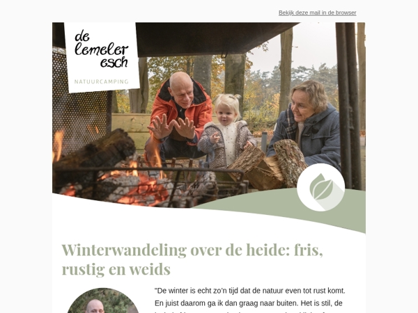 Winter bij De Lemeler Esch 🍷🌿🔥